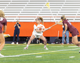 Tyrrell sisters steer SU back to dominance in 25-8 win against Johns Hopkins