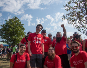 ‘Strength from solidarity:’ Workers from TCG player's union rally at NY State Fair