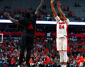 Quadir Copeland's buzzer-beating 3 seals SU's 72-69 win over Miami