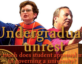 Undergraduate unrest: How much does student approval matter in governing a university?