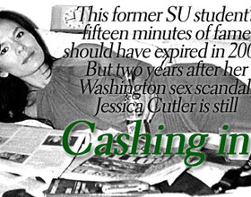 Two years after her Washington sex scandal, former SU student Jessica Cutler is still cashing in