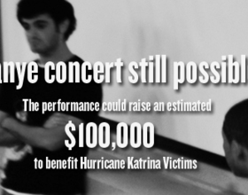 Kanye concert still possible: Concert could raise a possible $100,000 to benefit Katrina victims