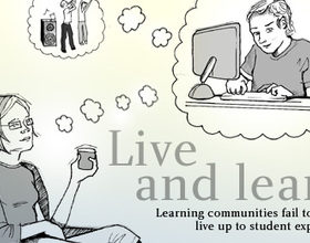 Live and learn: Learning communities fail to live up to student expectations