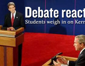 Presidential debate captures attention of campus, country