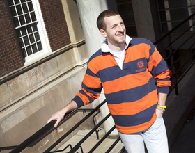 The face in the crowd: From U100 to Drumlins, SU senior Sean Haley can be seen everywhere on campus