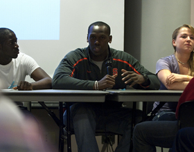 SU athletes speak on sexual violence at Monday panel