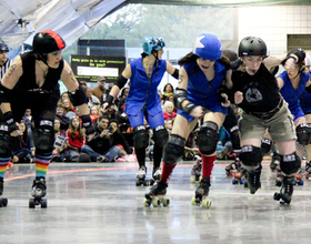 Glitter and guts: Skating with glamour, Assault City Roller Derby rolls without fear