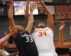 WBB : Orange strong on boards in 2nd half after poor 1st-half performance