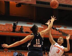 WBB : Syracuse guard play picks up at end of season