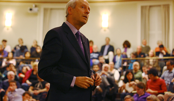 Sandel discusses role money plays in society