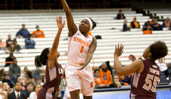 Point guards lead unbeaten Orange into Top 25 tilt at Iowa