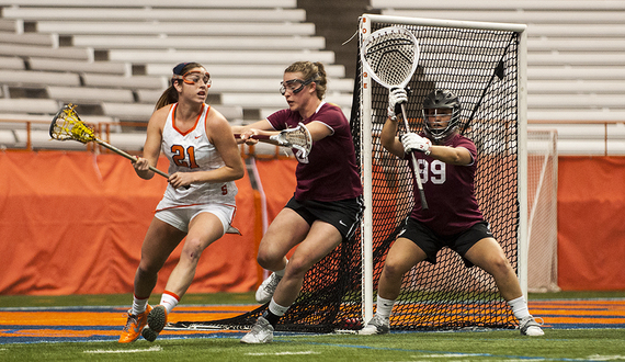 Balanced attack leads No. 3 Syracuse to blowout win over Harvard