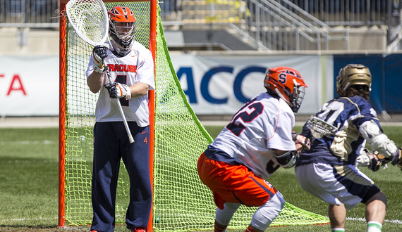 Syracuse changes goalie platoon, Wardwell falters in ACC championship loss to Notre Dame