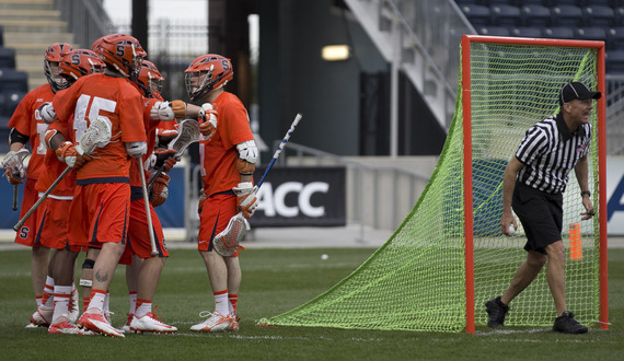 Syracuse attack leads 16-goal outburst, carries team into ACC tournament final