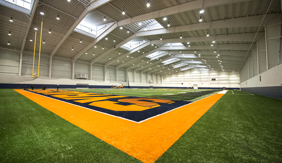 Gallery: Syracuse offers sneak peek to indoor practice facility before official opening