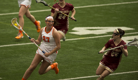 Kelly Cross, Syracuse women&#8217;s lacrosse player, suspended indefinitely after car crash into Mount Olympus stairwell