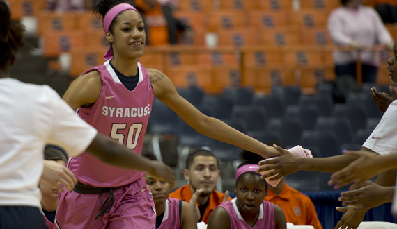 Briana Day looks to continue progression into next season after breakout year for Syracuse