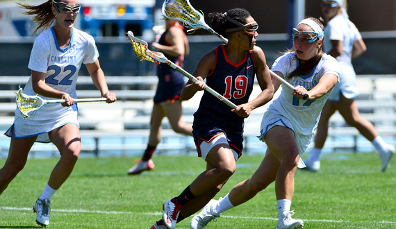 Syracuse midfielder Taylor Poplawski relies on aggressiveness to counter short frame