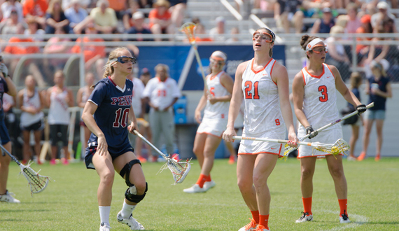 Syracuse holds possession in final minutes to secure 13-10 win over Penn in NCAA tournament 2nd-round game