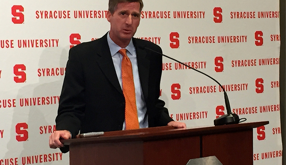 Syracuse AD Mark Coyle: &#8216;We&#8217;re going to get our degrees, and we&#8217;re going to compete for championships.&#8217;