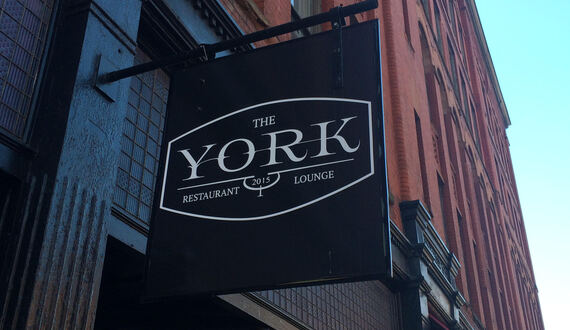 The York offers American cuisine with an international twist