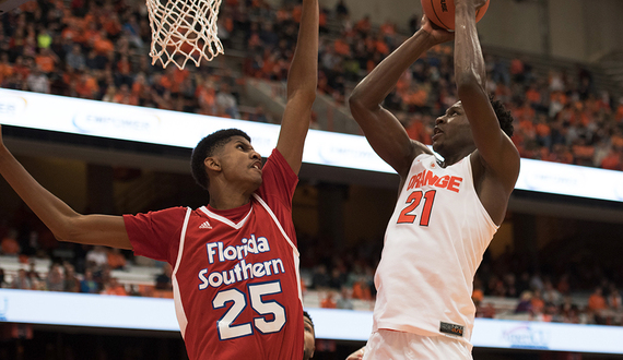 Tyler Roberson shows signs of improvement in Syracuse&#8217;s exhibition win