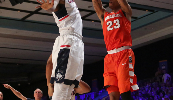 Malachi Richardson struggles in 1st half, thrives in 2nd as SU beats No. 18 UConn