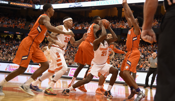 Gallery: Syracuse drops last game with Mike Hopkins as head coach to Clemson, 74-73