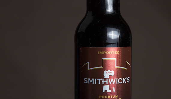 Smithwick’s Premium Irish Ale is nutty with a hint of apple in the finish