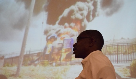 Author speaks to SU community about creating positive change in toxic urban settings