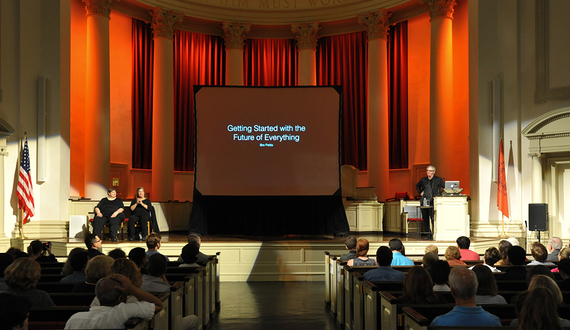 Entrepreneur Bre Pettis provides his keys to success at University Lecture talk