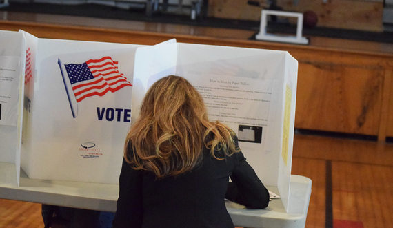 Colleen Deacon casts her vote in 2016 election after months-long campaign for Congress