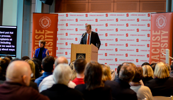 Kent Syverud announces initiatives aimed at advancing Academic Strategic Plan