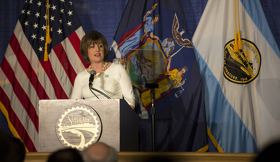 Syracuse Mayor Stephanie Miner speaks before state committee about state corruption