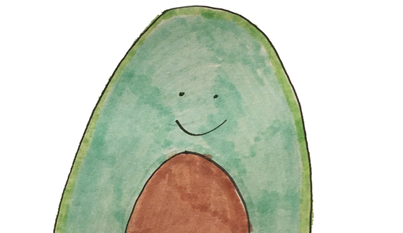 Avocadon’t forget to smile