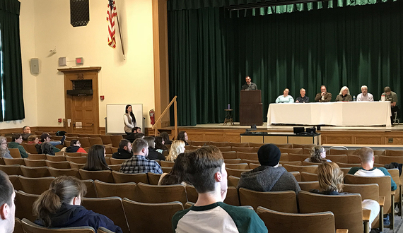 SUNY-ESF faculty discuss future of university at town hall meeting