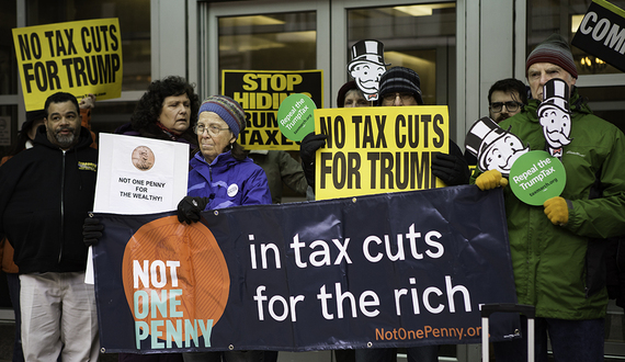 Local activists, elected officials protest Rep. John Katko’s support of tax bill