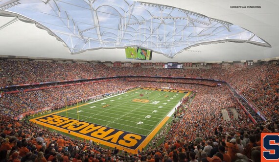 City planning commission approves new Carrier Dome roof