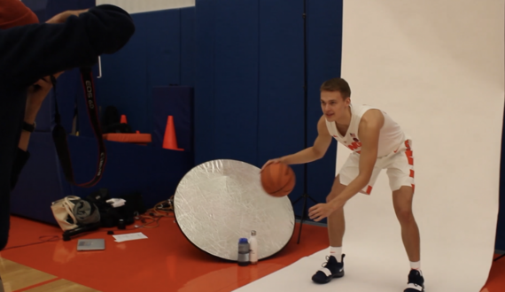 Video: Men’s basketball answers rapid-fire questions