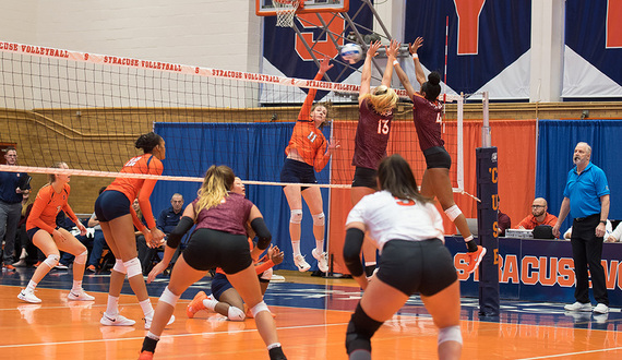 Syracuse falters around the net in season-ending loss to No. 8 Penn State in NCAA tournament round of 32