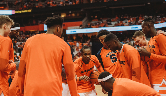 Syracuse is the rare team that doesn’t hold official shootarounds on game day