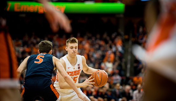 Syracuse to open 2019-20 men’s basketball season against ACC opponent Virginia