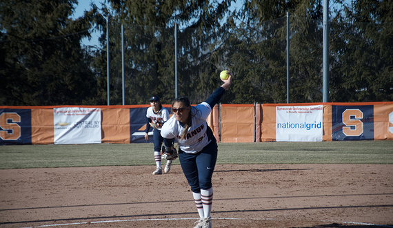 Alexa Romero reaches 500 career strikeouts, leads Syracuse in home-opening sweep