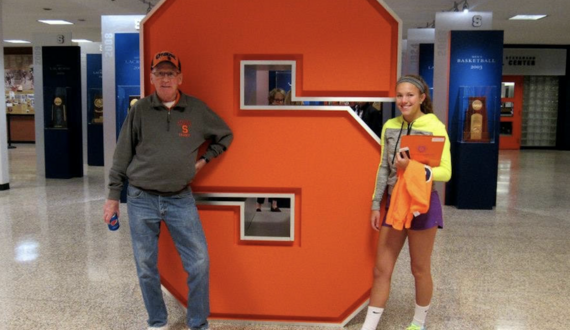 Meet &#8216;Papa&#8217;: Syracuse softball’s biggest fan