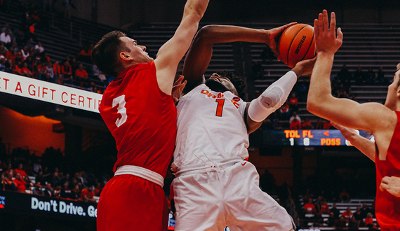 Quincy Guerrier helps Syracuse pull away from Cornell to win 3rd straight game