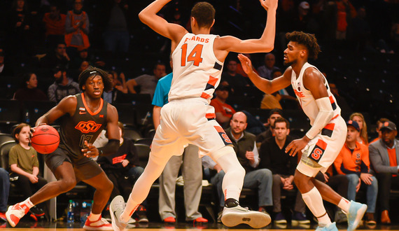 Syracuse interior defense collapses in 2nd half of 86-72 loss to Oklahoma State