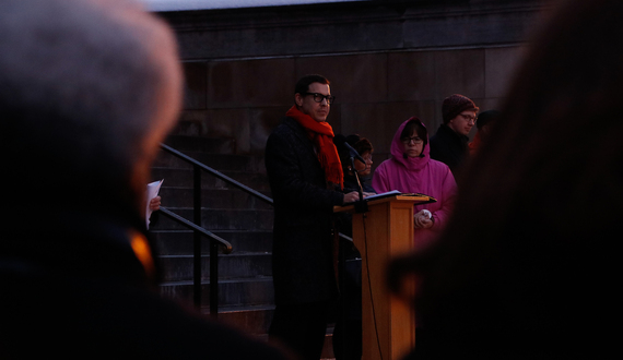 Students, community leaders condemn hate speech at Hendricks Chapel vigil