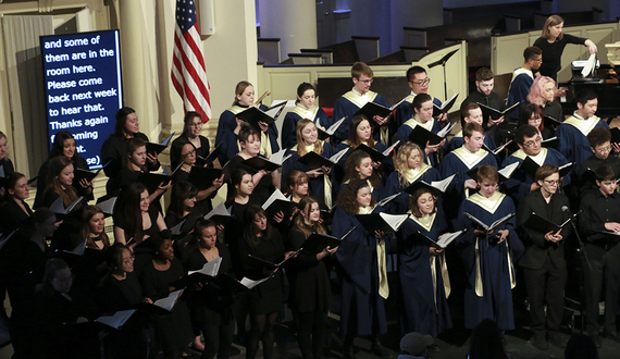 Music and Message concert at Hendricks Chapel dedicated to Black History Month