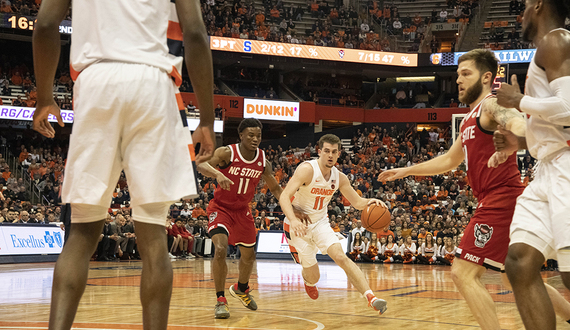 Girard scores career-high 30 points in Syracuse&#8217;s 79-74 loss to NC State