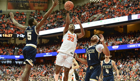 With strong second half, Syracuse halts losing skid against Georgia Tech